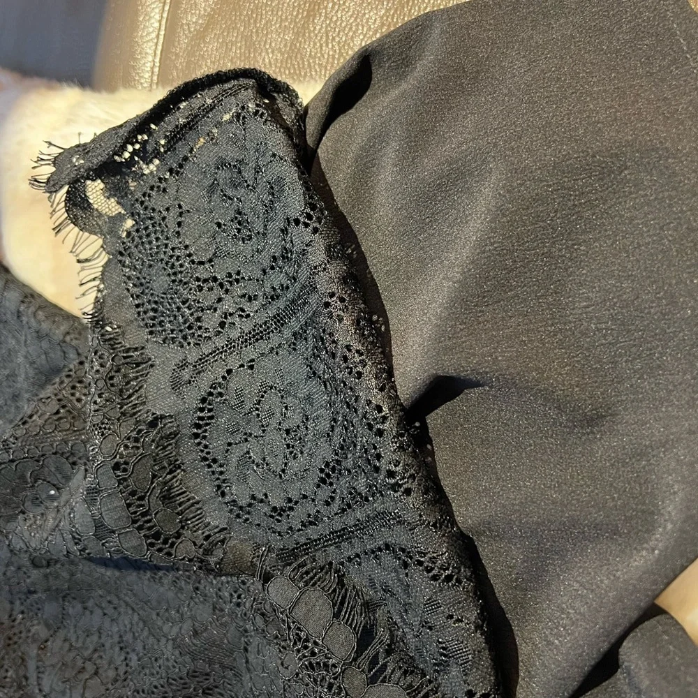 Brand new Design Lab Black Lace Romper with tags. - Picture 5 of 7